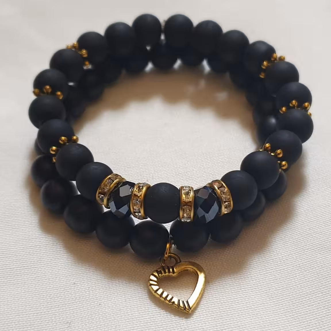 دستبند ست سنگ مات