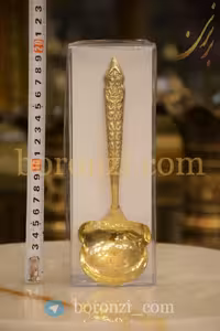 قاشق آجیل طرح انگور برنجی