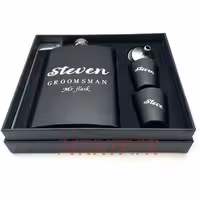 هیپفلاسک (قمقمه جیبی) 2شات مدل استیون 270cc کد a530425