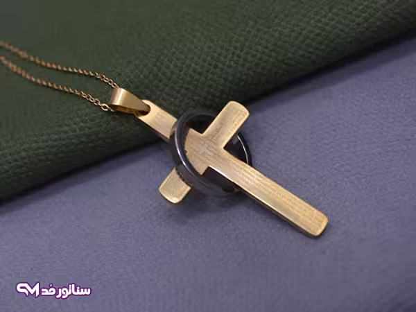 گردنبند استیل صلیب SG2108