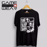 تی شرت گیمر-EAT SLEEP GAME