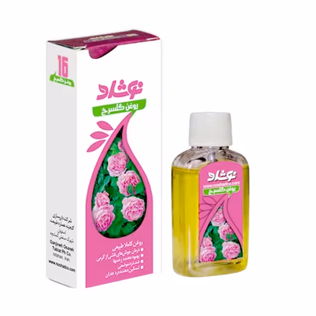 روغن گلسرخ نوشاد 37 میلی لیتری
