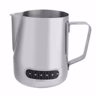 پارچ کف ساز شیر مدل پیچر دماسنج دار کد 1000