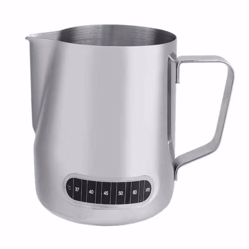 پارچ کف ساز شیر مدل پیچر دماسنج دار کد 1000