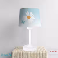 آباژور اتاق کودک طرح گل بابونه کد A3091