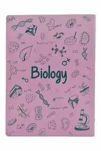 دفتر کلاسوری جلد سخت زیست صورتی