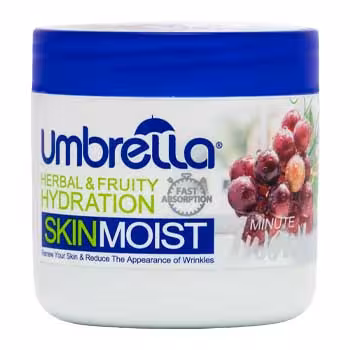 کرم ژل مرطوب کننده، آنتی اکسیدان و مغذی پوست با عصاره انگور 250 میل آمبرلا