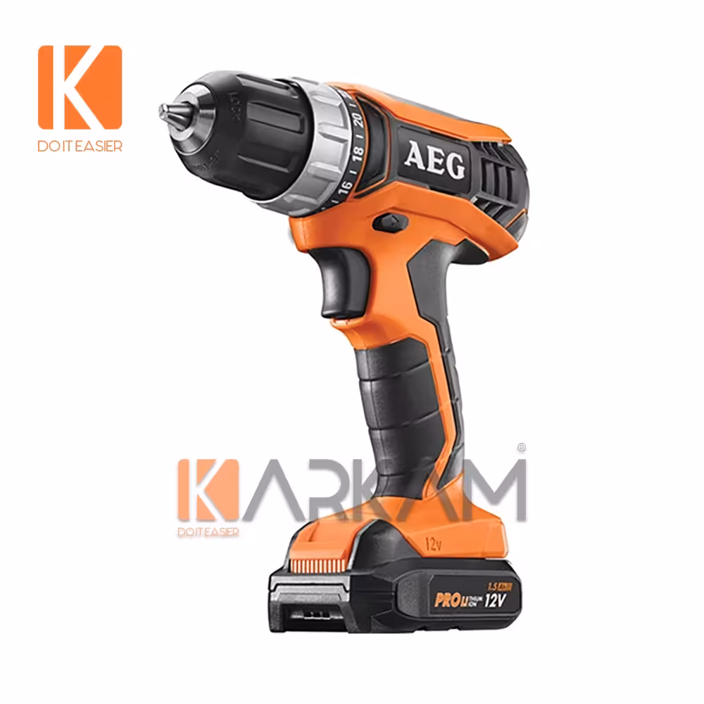 دریل شارژی 12 ولت لیتیوم AEG مدل BS12G3LI-202C