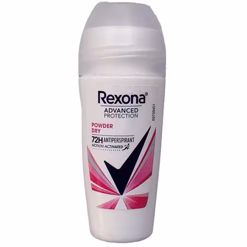 رکسونا مام رول ضد تعریق Powder Dry حجم 50میل