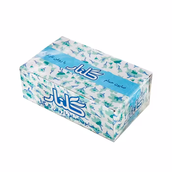 صابون حمام روغن نارگیل گلنار  6 عددی