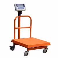 باسکول بی نظیر 300 کیلویی چرخدار مدل MBL 301-sb12