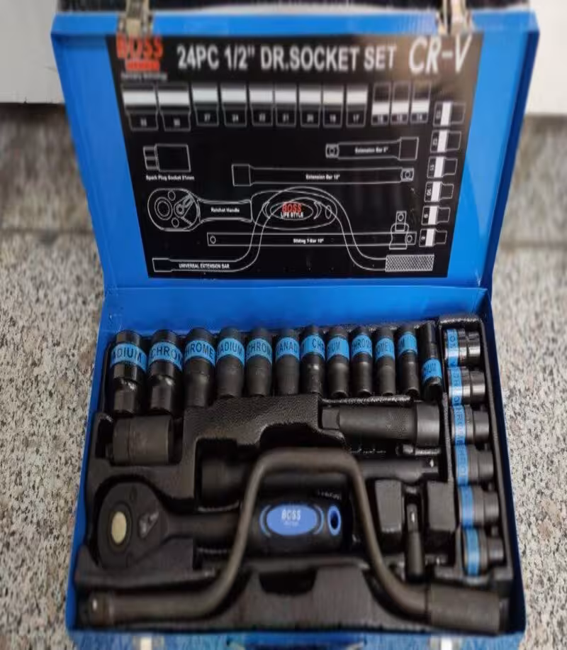 جعبه بکس مشکی 24 پارچه باس BOSS مدل 24P