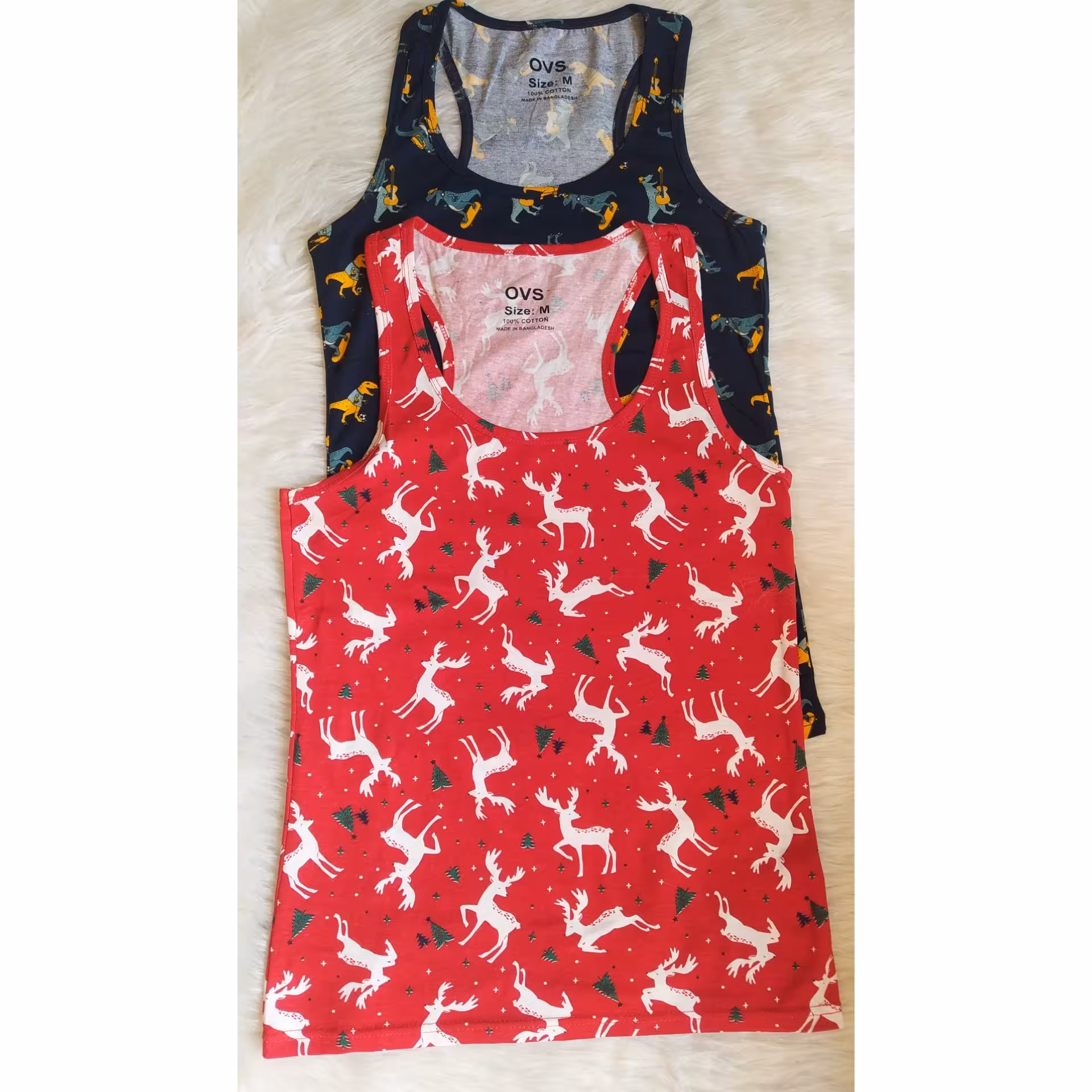 تاپ زنانه نخی پشت قهرمانی طرحدار