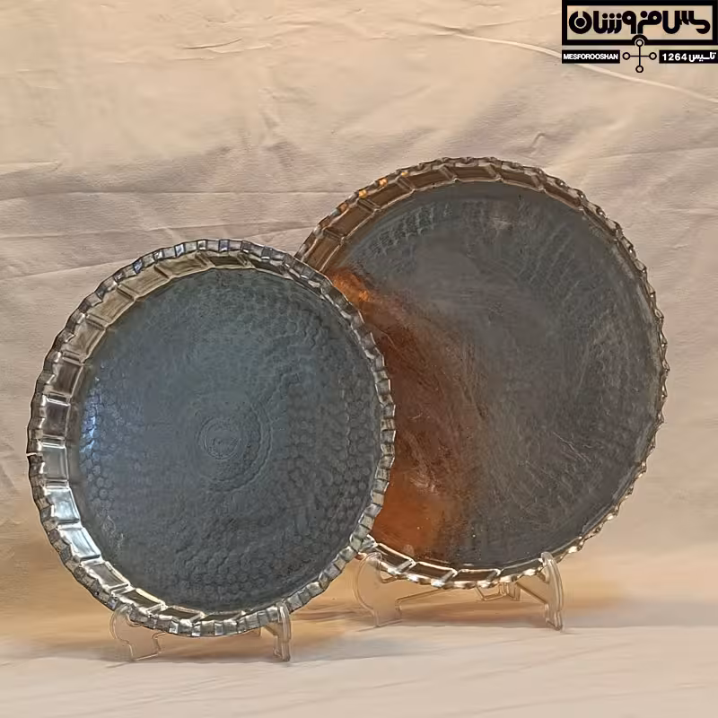 مجمع مسی گرد سفید مدل شوکا