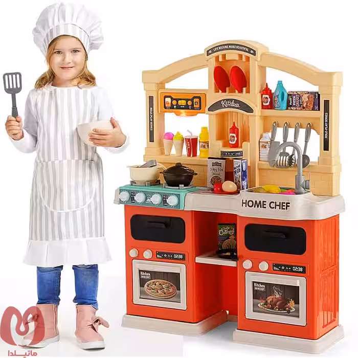 ست اسباب بازی آشپزخانه سایز بزرگ 77 قطعه کد 922-131