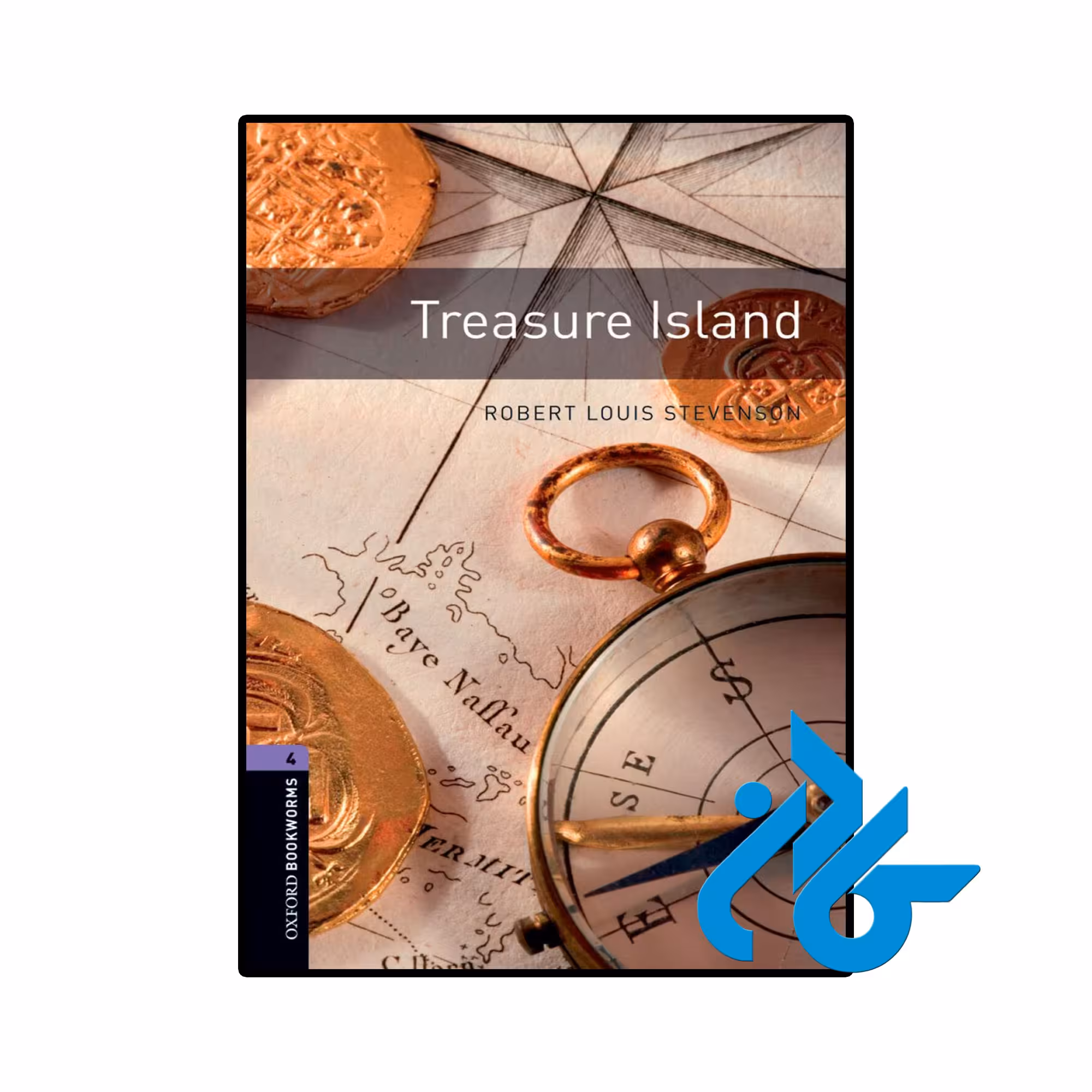 کتاب Oxford Bookworms Library Level 4 Treasure Island