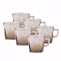 فنجان اکسپرس رز عسلی (6 عددی)