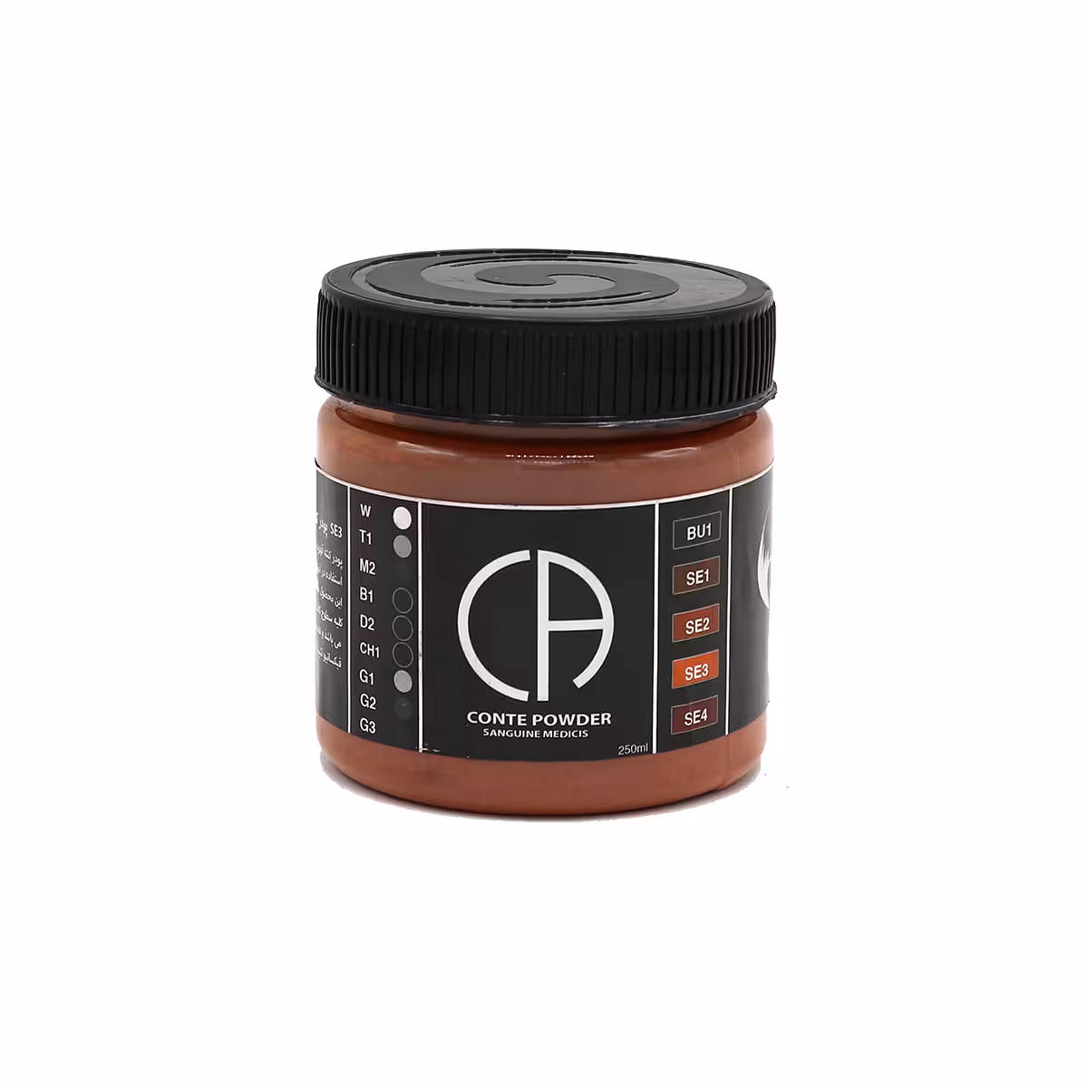 پودر کنته قهوه ای آجری کلارک SE2