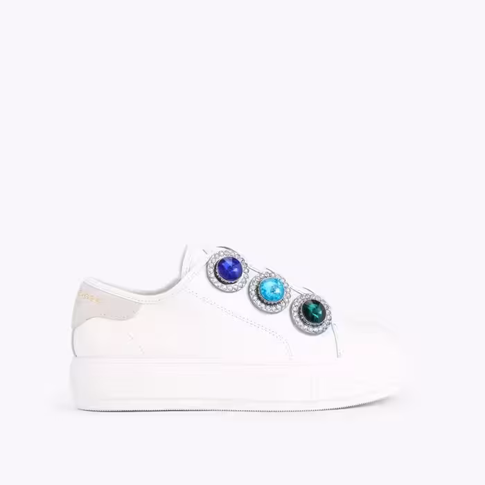 قیمت و خرید کفش ورزشی زنانه سفید کرت گایگر مدل laney octavia sneaker اورجینال