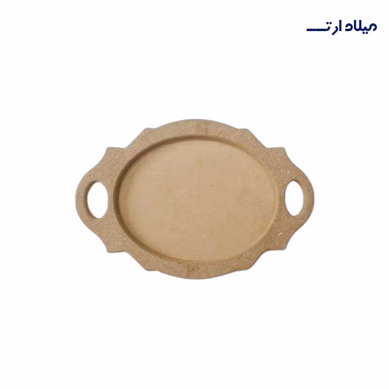 بیس MDF سینی بیضی کف3میل-لبه16میل27*40