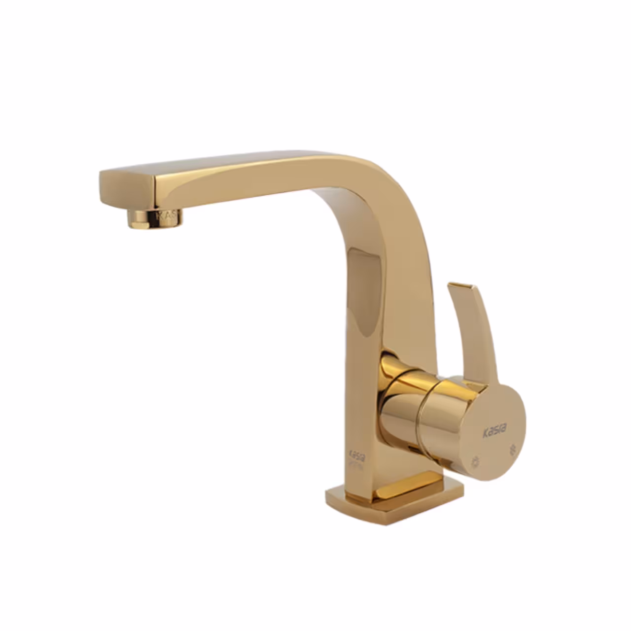 شیر روشویی کسری مدل فیروزه (فیورنزو) طلایی