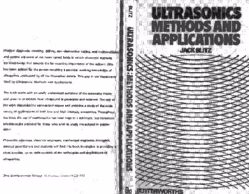خرید و دانلود نسخه کامل کتاب Ultrasonics Methods and Applications
