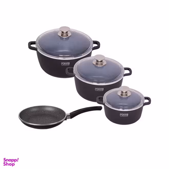 سرویس پخت و پز 7 پارچه فورته مدل Enzo