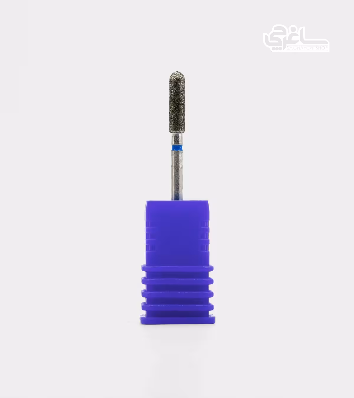 سر سوهان شنی مانیکور ناخن نوار آبی میکروفونی (کد 10)