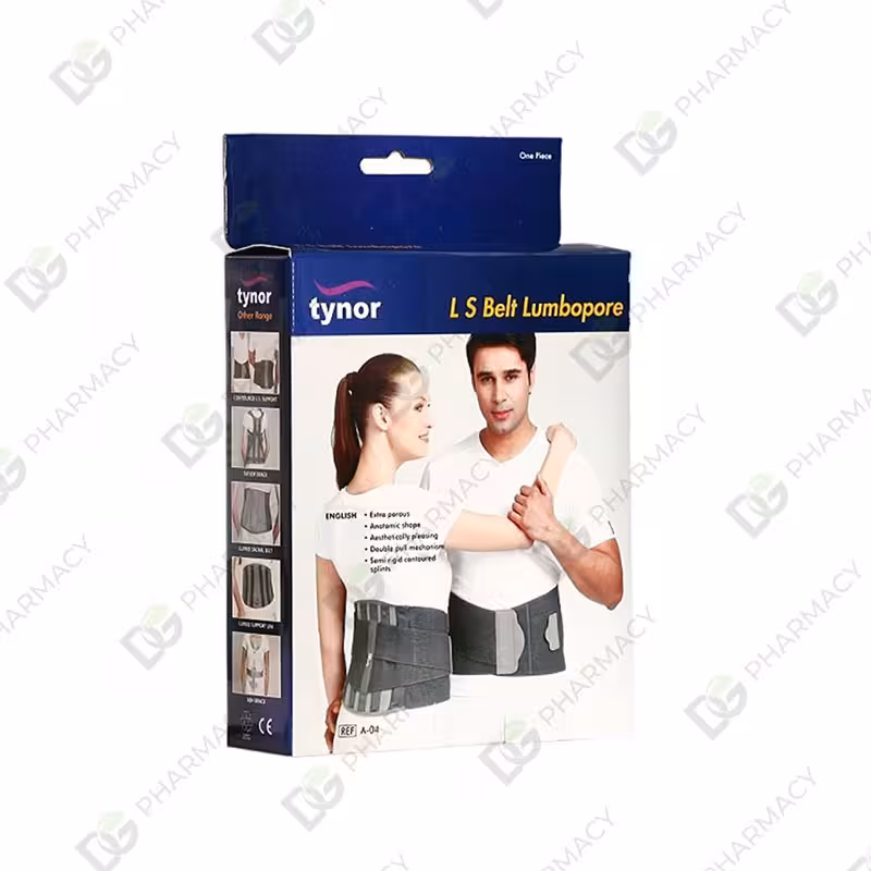 کمربند طبی آتل دار تینور مدل A-04 دیجی فارماسی