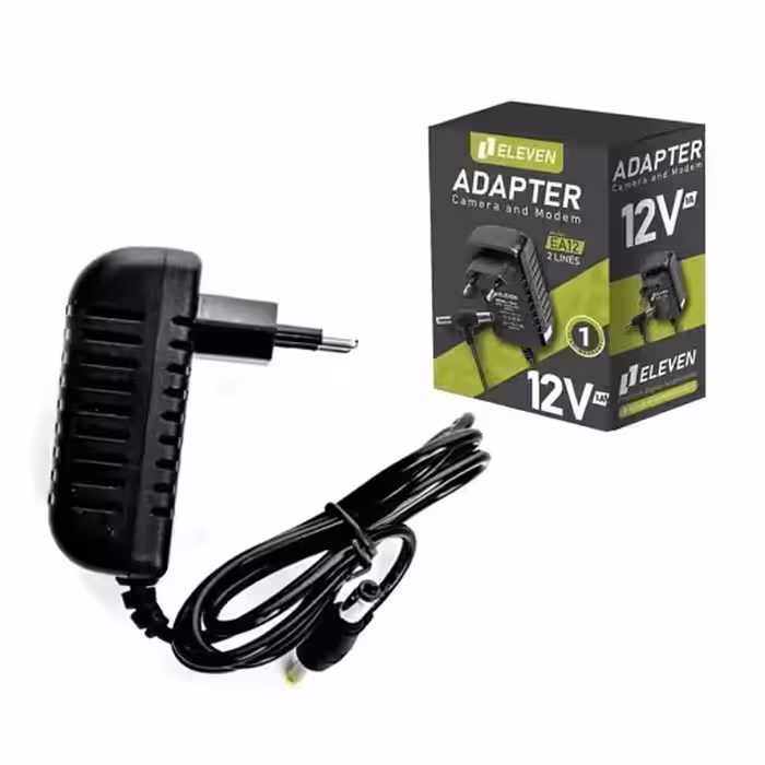 آداپتور مودم الون مدل EA12  با ولتاژ 12 ولت 1 آمپر (دوسر)