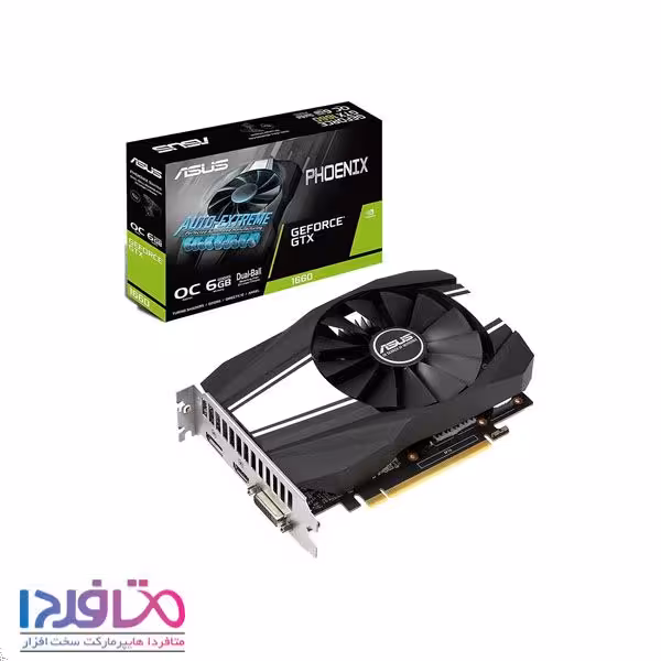 کارت گرافیک ایسوس مدل GTX1660 PH OC 6GB