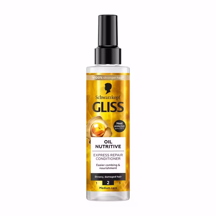 اسپری دو فاز گلیس مدل Oil Nutritive حجم 200 میل