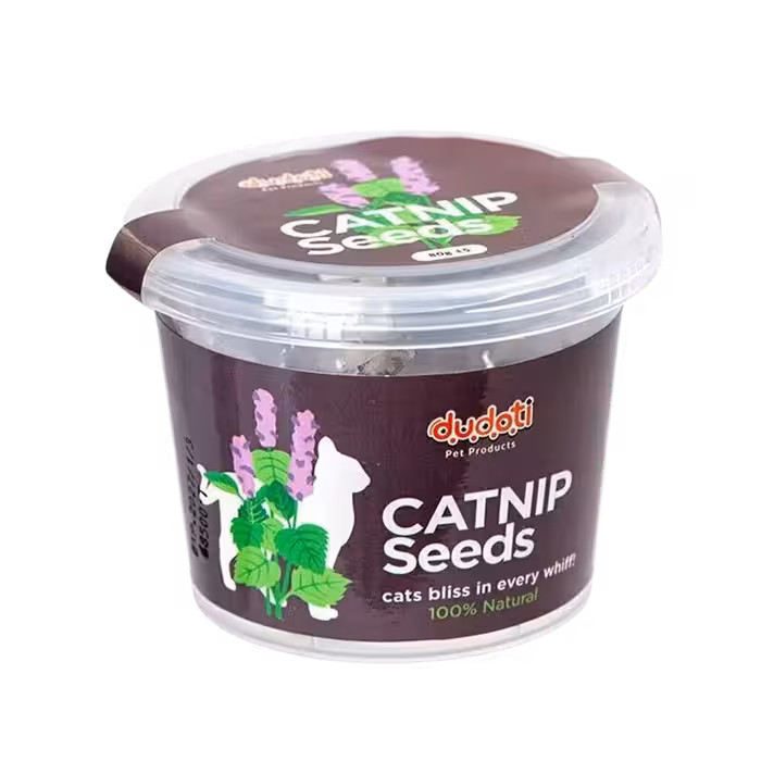 بذر علف گربه برند Dudoti دودوتی مدل ضخیم وزن 80 گرم