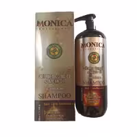 شامپو مونیکا Monica مدل روغن آرگان و کلاژن کمپلس مغذی 800 میل