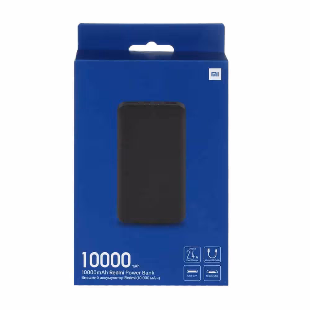 پاوربانک شیائومی Xiaomi 12W 10000mAh مدل Redmi PB100LZM Global اورجینال