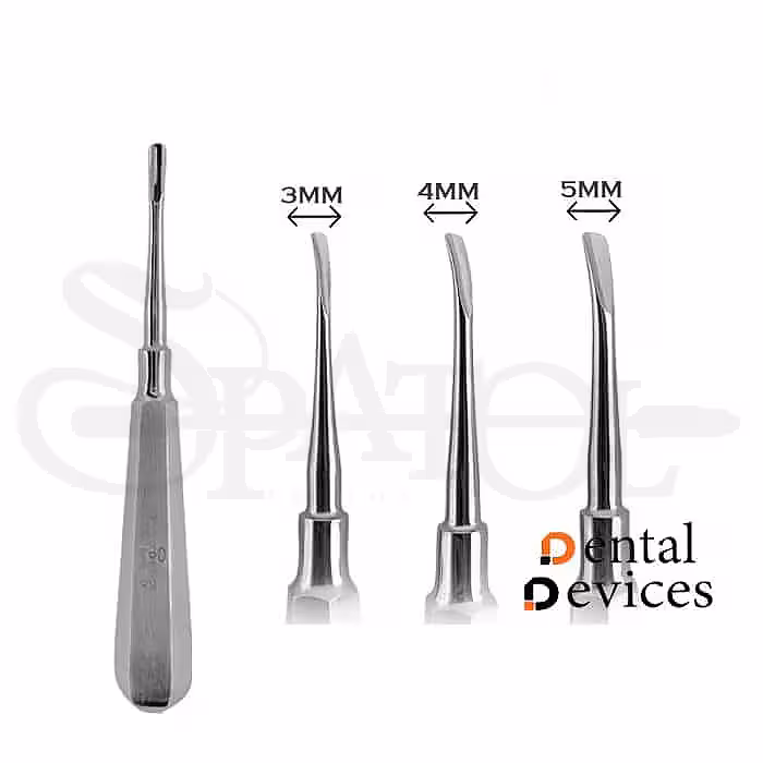 الواتور کوپلن طرح اسمیک Apical Elevators 3MM دنتال دیوایسDental Devices