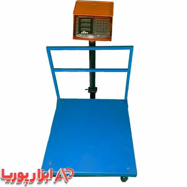 باسکول 300 کیلویی محک محافظ دار کفی 50*50 به همراه یک سال ضمانت