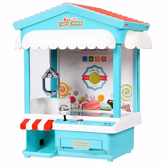 اسباب بازی مدل دستگاه شانسی چراغدار طرح کلبه موزیکال کد JS1727