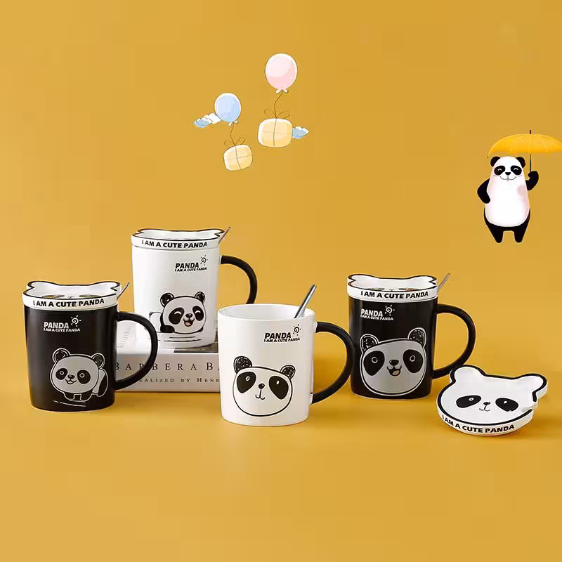 ماگ دربدار طرح پاندای بانمک