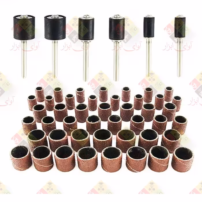 ست 51 عددی سنباده حلقوی مینیاتوری