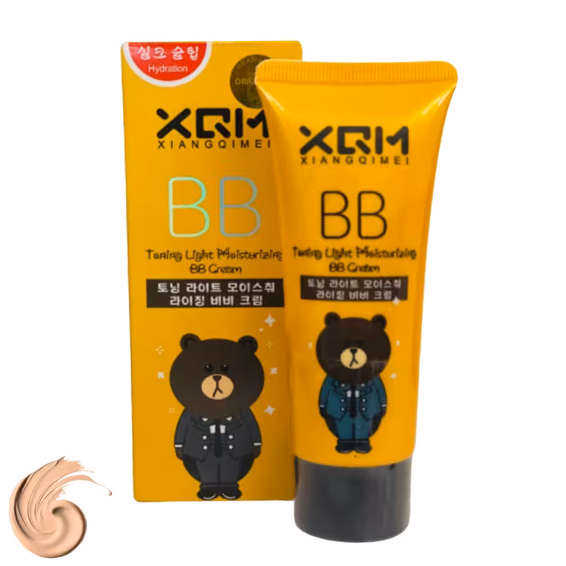کرم پودر bb ایکس کیو آی ام مدل خرسی حجم 65 میلی لیتر