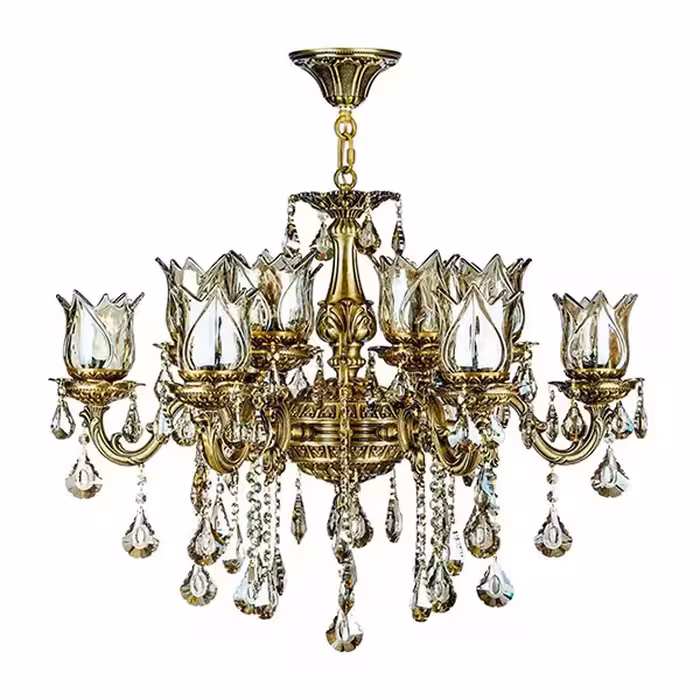 لوستر 10 شعله چشمه نور مدل S3559/5 5-AO