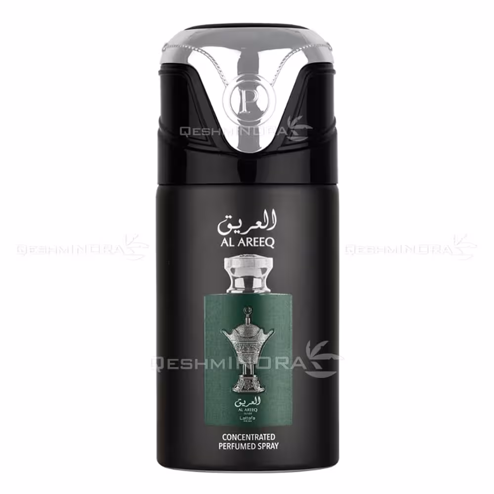اسپری بدن العریق سیلور لطافه پراید Al Areeq Silver Lattafa Pride