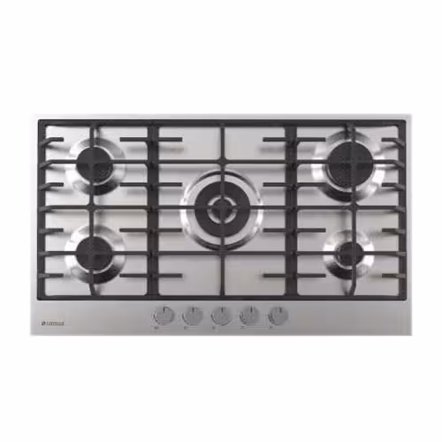 اجاق گاز استیل پنج شعله اسنوا مدل هاب SS19597