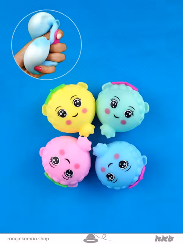 فیجت عروسک انگور خامه ای کد 630