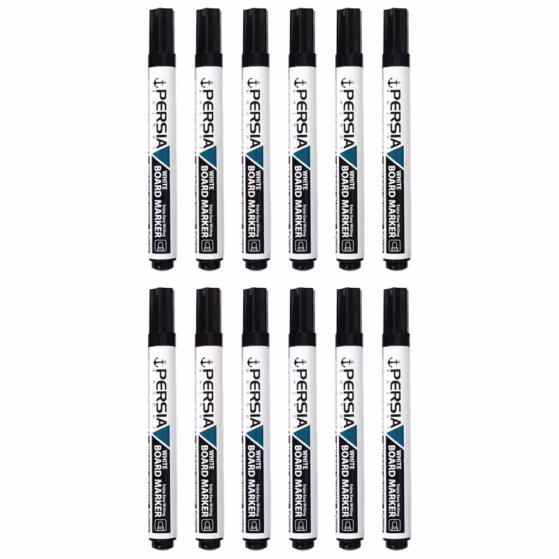 ماژیک وایت برد پرشیا مدل P201-70 بسته 12 عددی | چاوه