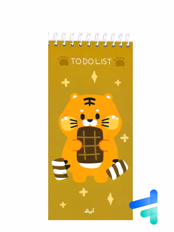 دفتر to do list طرح حیوانات کد 651439