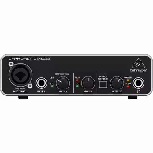 کارت صدا بهرینگر Behringer UMC22