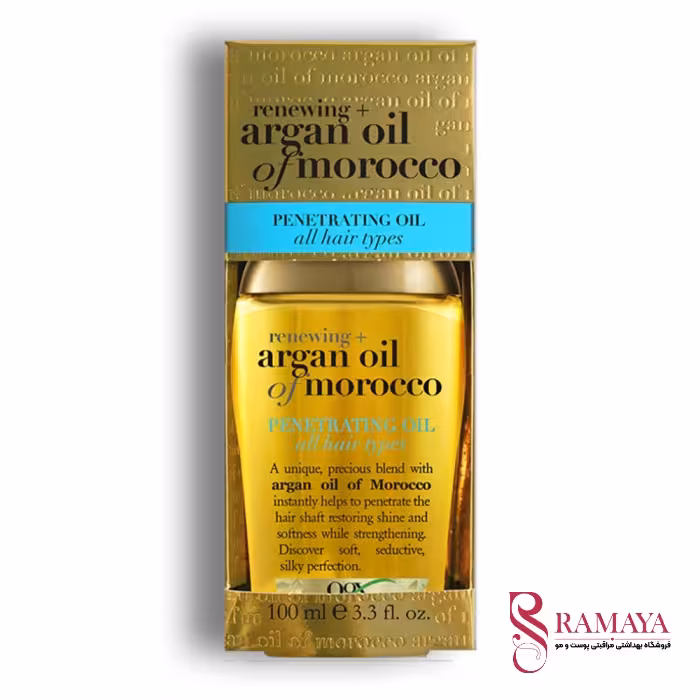 روغن مو او جی ایکس ARGAN OIL OF MOROCCO EXTRA حجم 100میلی لیتر