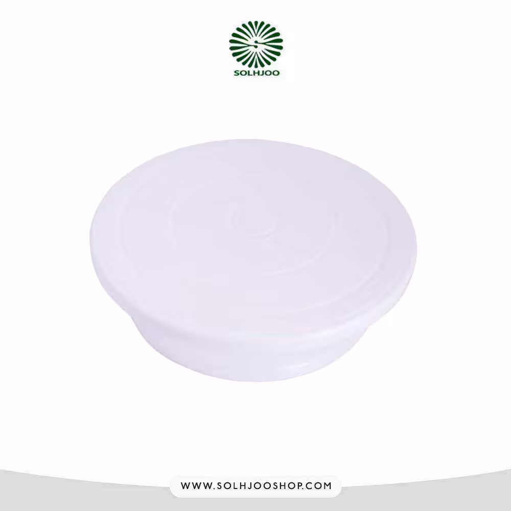 گردون کیک پلاستیکی خانگی 27  سانت